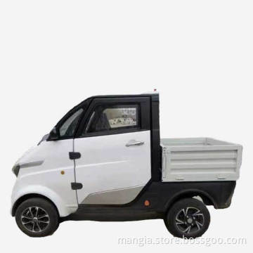 Low speed adult driving hot used household Lithium Battery electric pickup 2023 EEC COC certified mini pickup